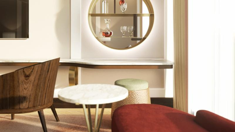 Un hôtel trop fou arrive bientôt à Montréal et on capote déjà sur son magnifique bar (PHOTOS)