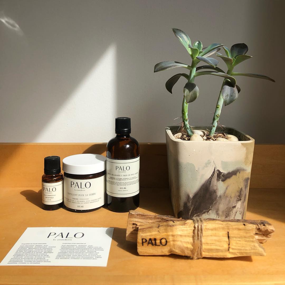 PALO BY AIMÉE & MIA: la ligne montréalaise de produits à base de Palo Santo