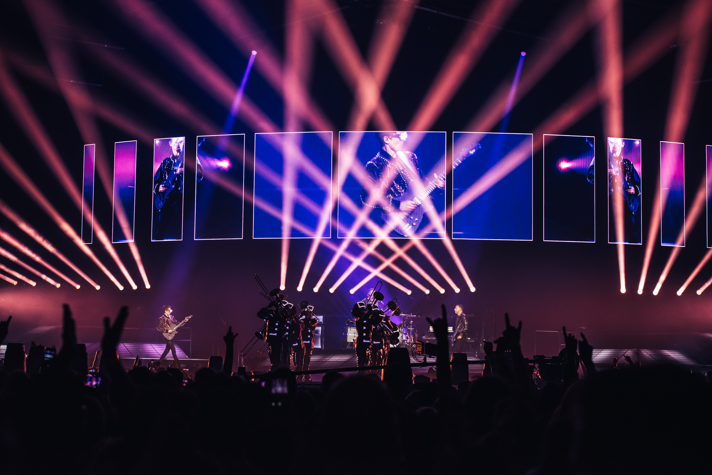 Muse: un spectacle rock époustouflant et lumineux au Centre Bell