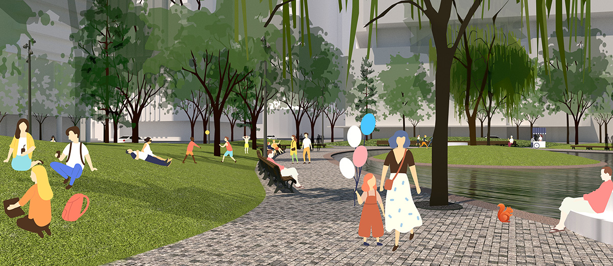 Une firme montréalaise conçoit le Love Parc de Toronto et c'est magnifique!