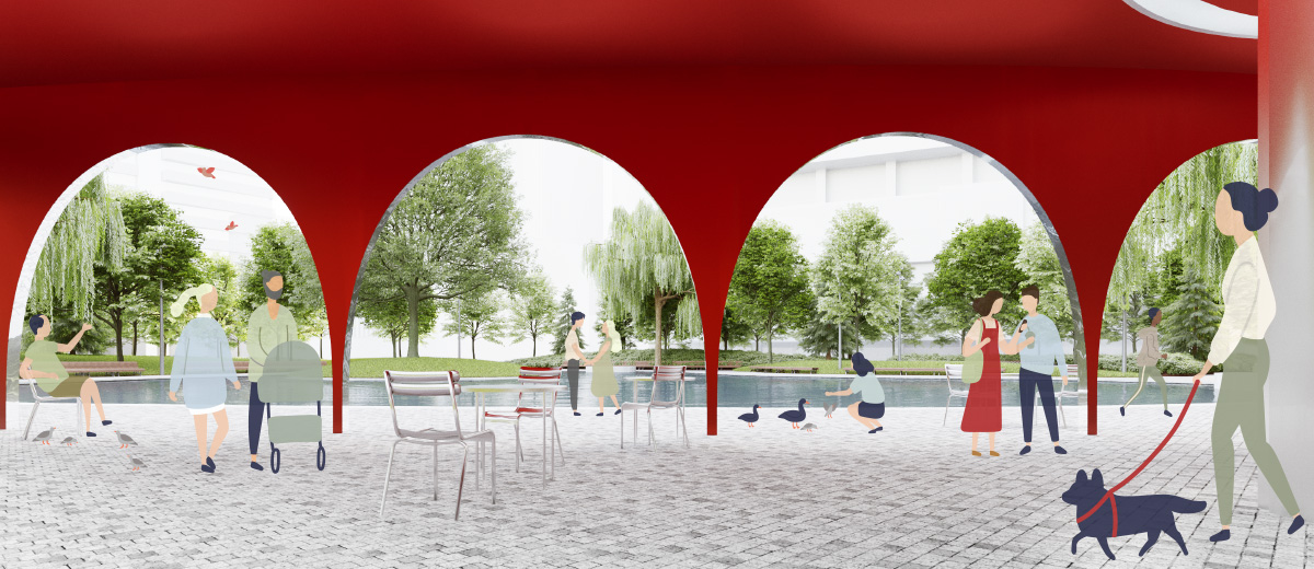 Une firme montréalaise conçoit le Love Parc de Toronto et c'est magnifique!