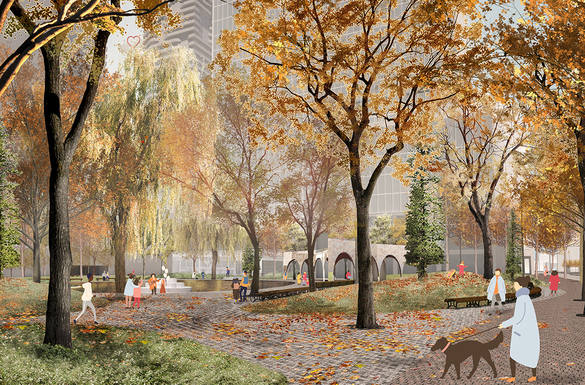 Une firme montréalaise conçoit le Love Parc de Toronto et c'est magnifique!