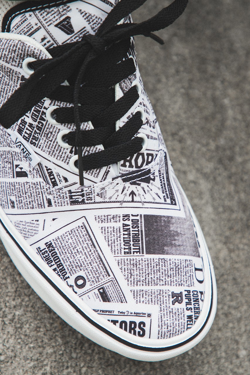 Harry Potter X Vans : Voyez enfin la folle collaboration en détails! (PHOTOS)