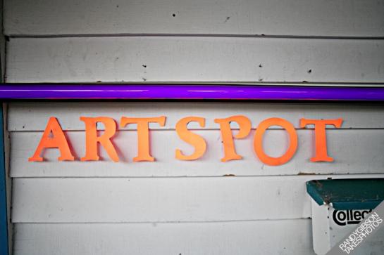 Artspot opening (CAL)