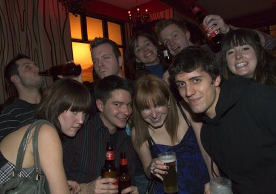 Party de Noel Bombe TV @ Chez Serge (MONTREAL)