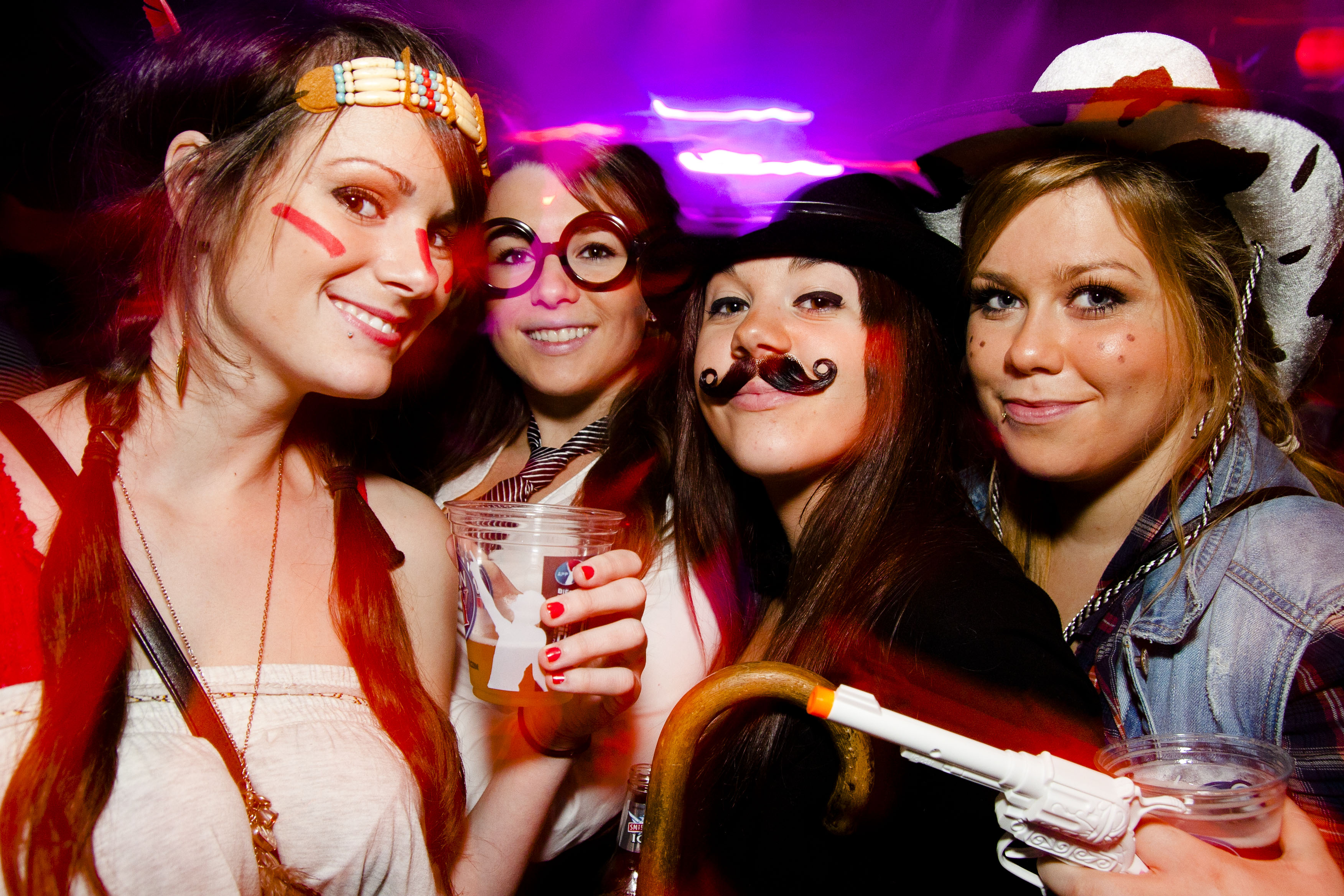 Halloween: on n'apprend pas au Café Campus à faire des grimaces