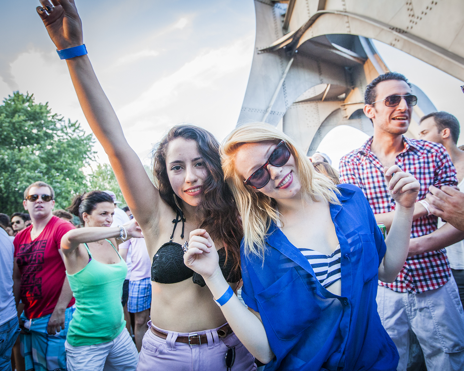 Dimanche au Piknic Électronik, on a aussi battu des records de chaleur!