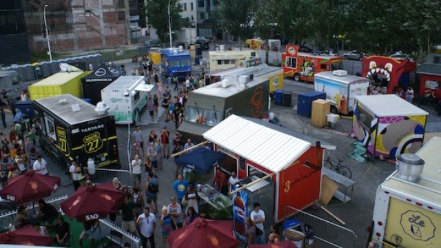 La cuisine de rue... Ça mange quoi en hiver?