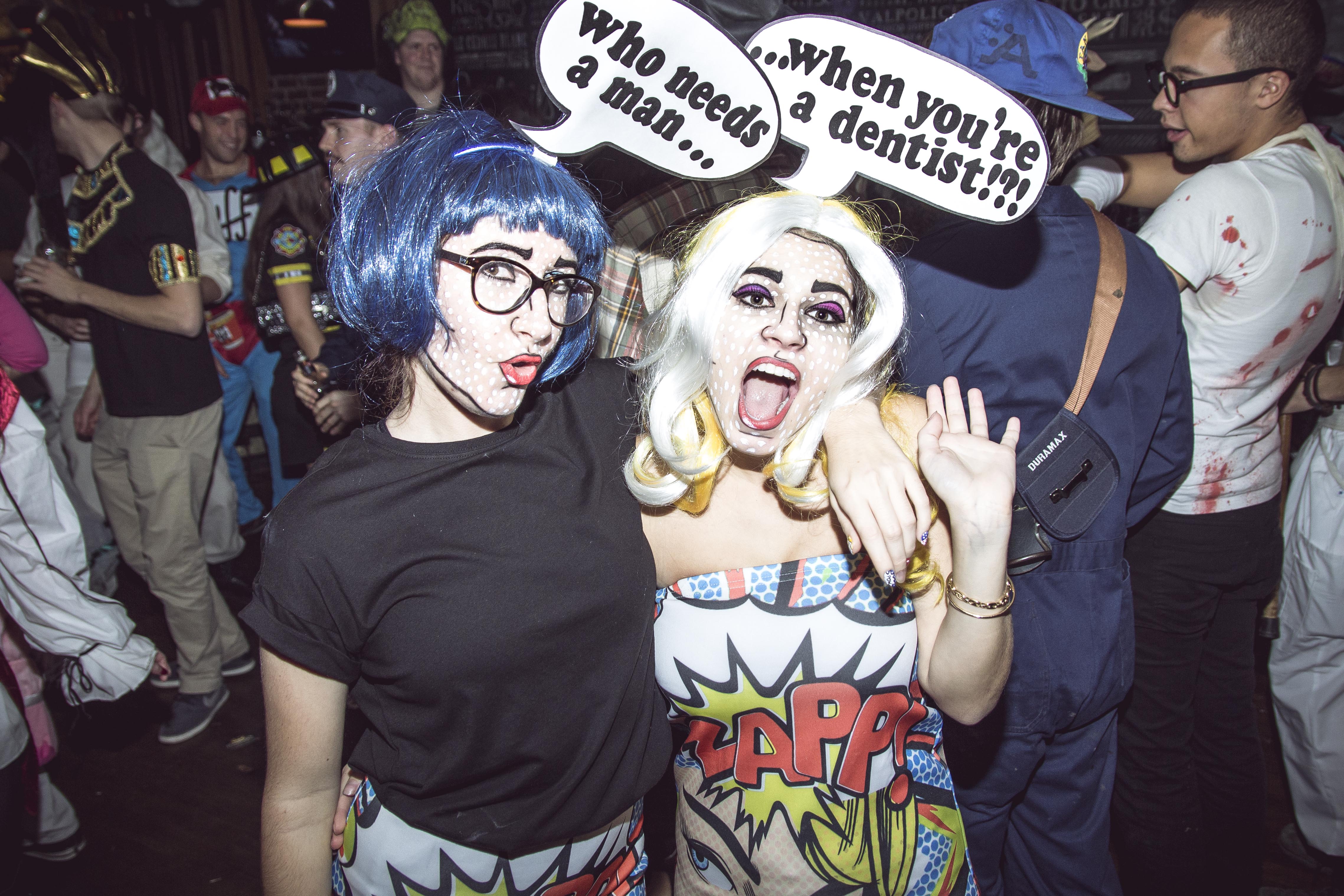 Pop Art, Duffman et un oeuf miroir s'invitent au Lobby Bar pour l'Halloween!