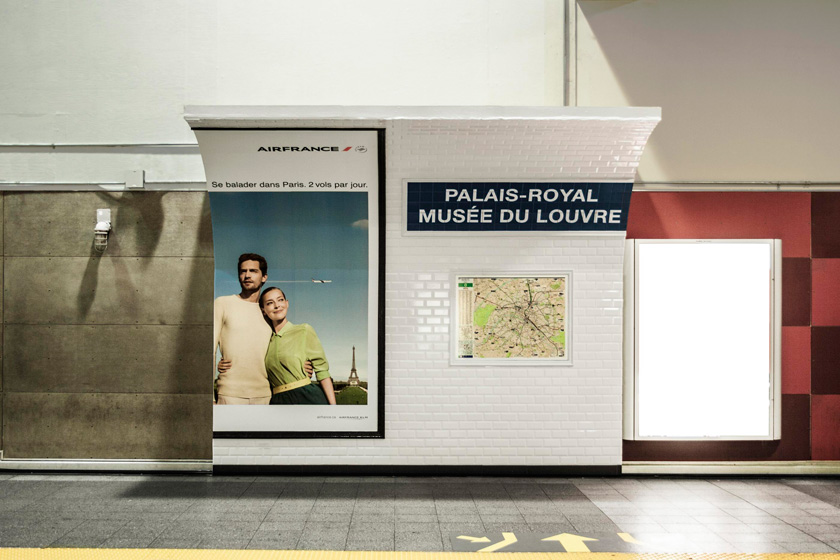 Un peu de Paris à la station Berri-Uqam du métro de Montréal