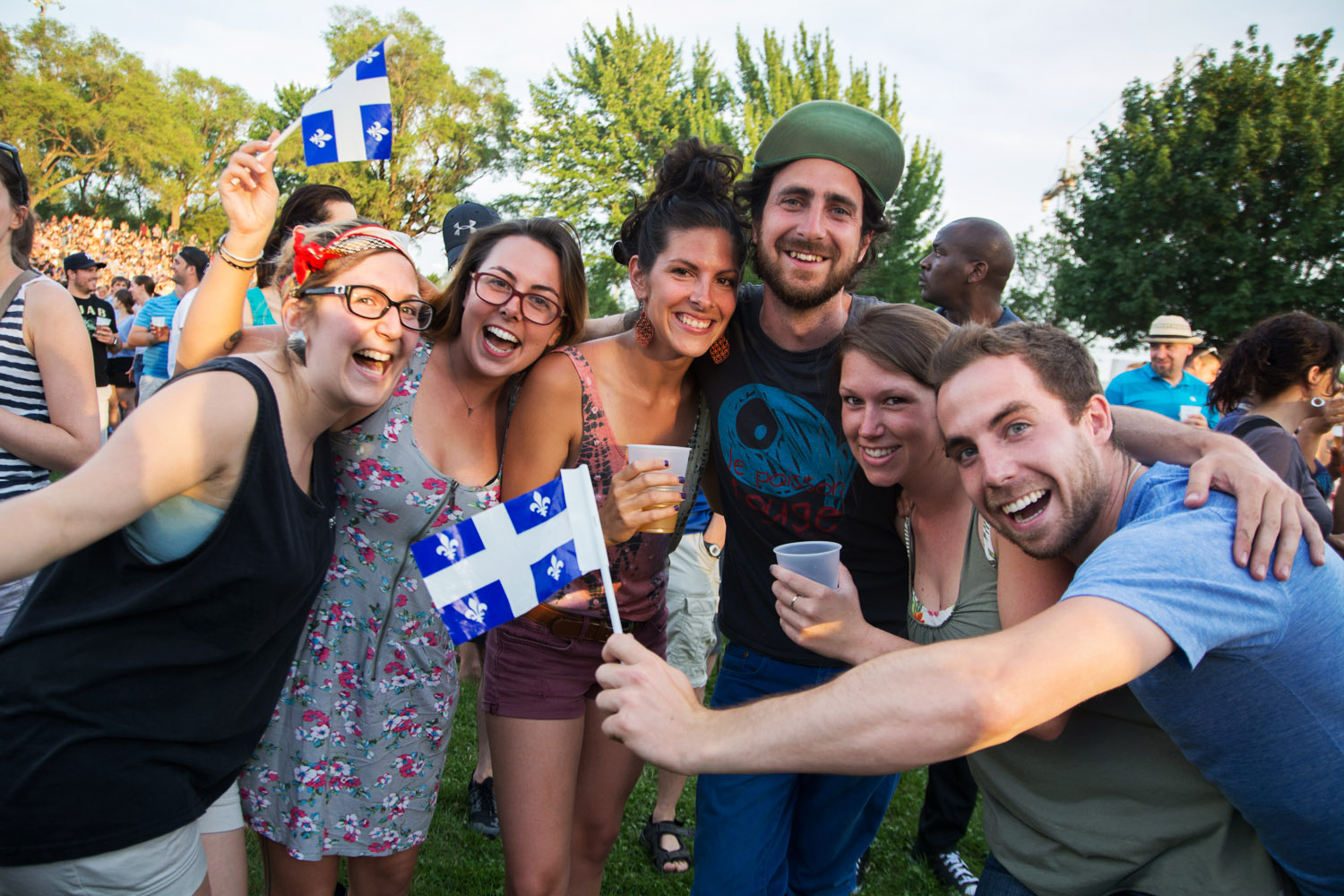 Les Montréalais fêtent l'Autre Saint-Jean avec fureur au Parc du Pélican!