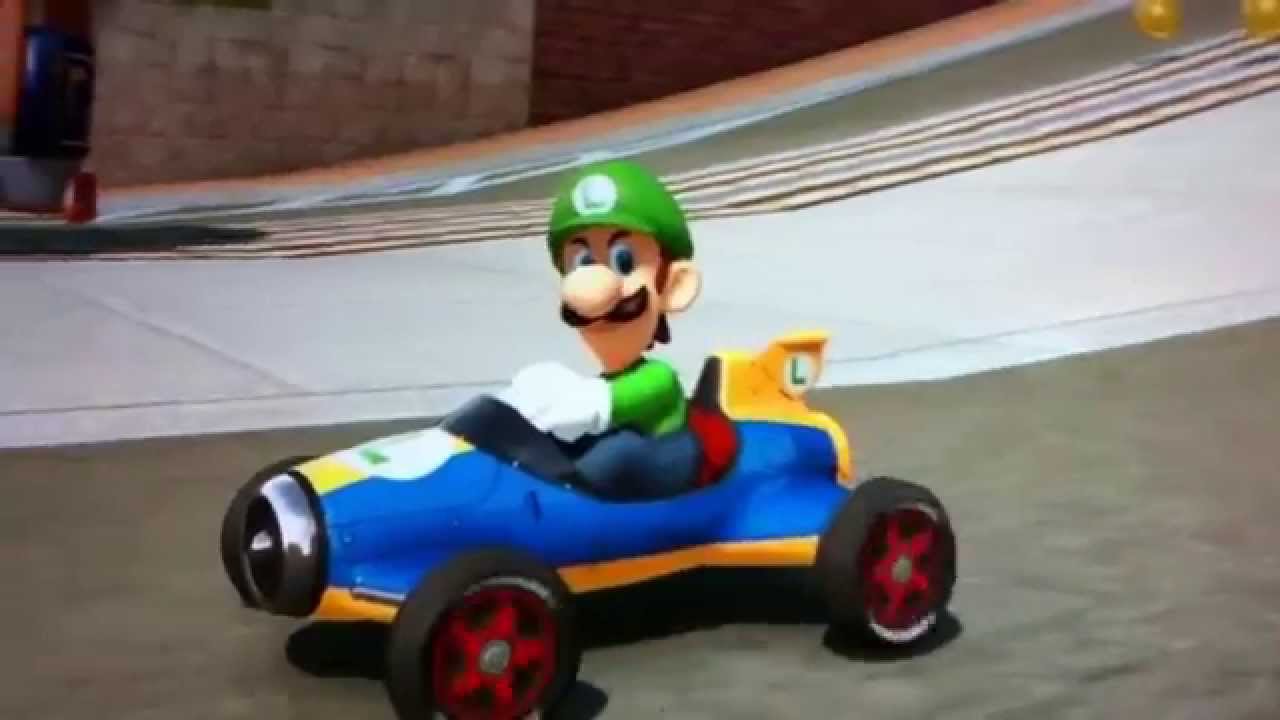 Le regard qui tue de Luigi dans Mario Kart 8 - Nightlife