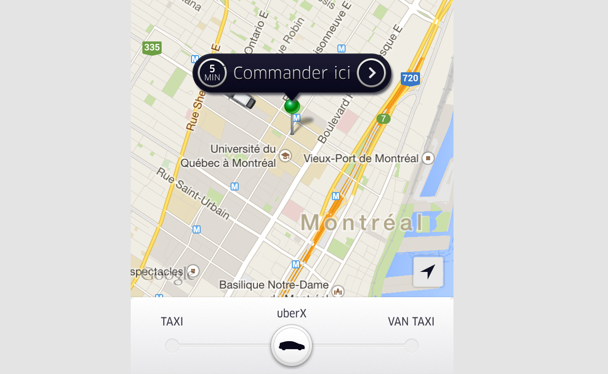 ​Les Montréalais peuvent maintenant s’improviser chauffeurs de taxi avec UberX