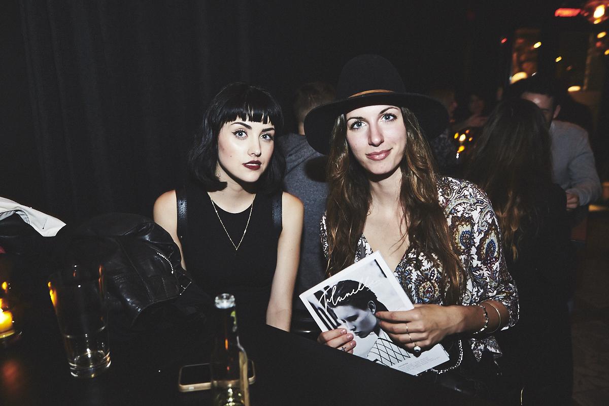 Toute la crowd hipster et fashion de Montréal pour le lancement du Geometry du magazine Flanelle
