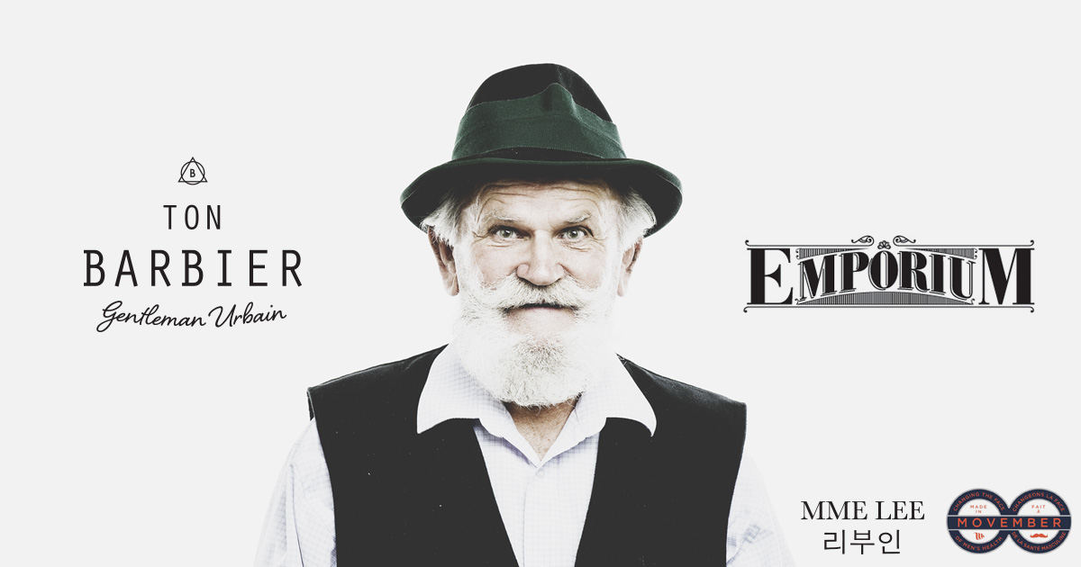 Ton Barbier, MovemberMTL et Emporium t'invitent à un 5@7 tout en poil que tu ne dois pas rater!