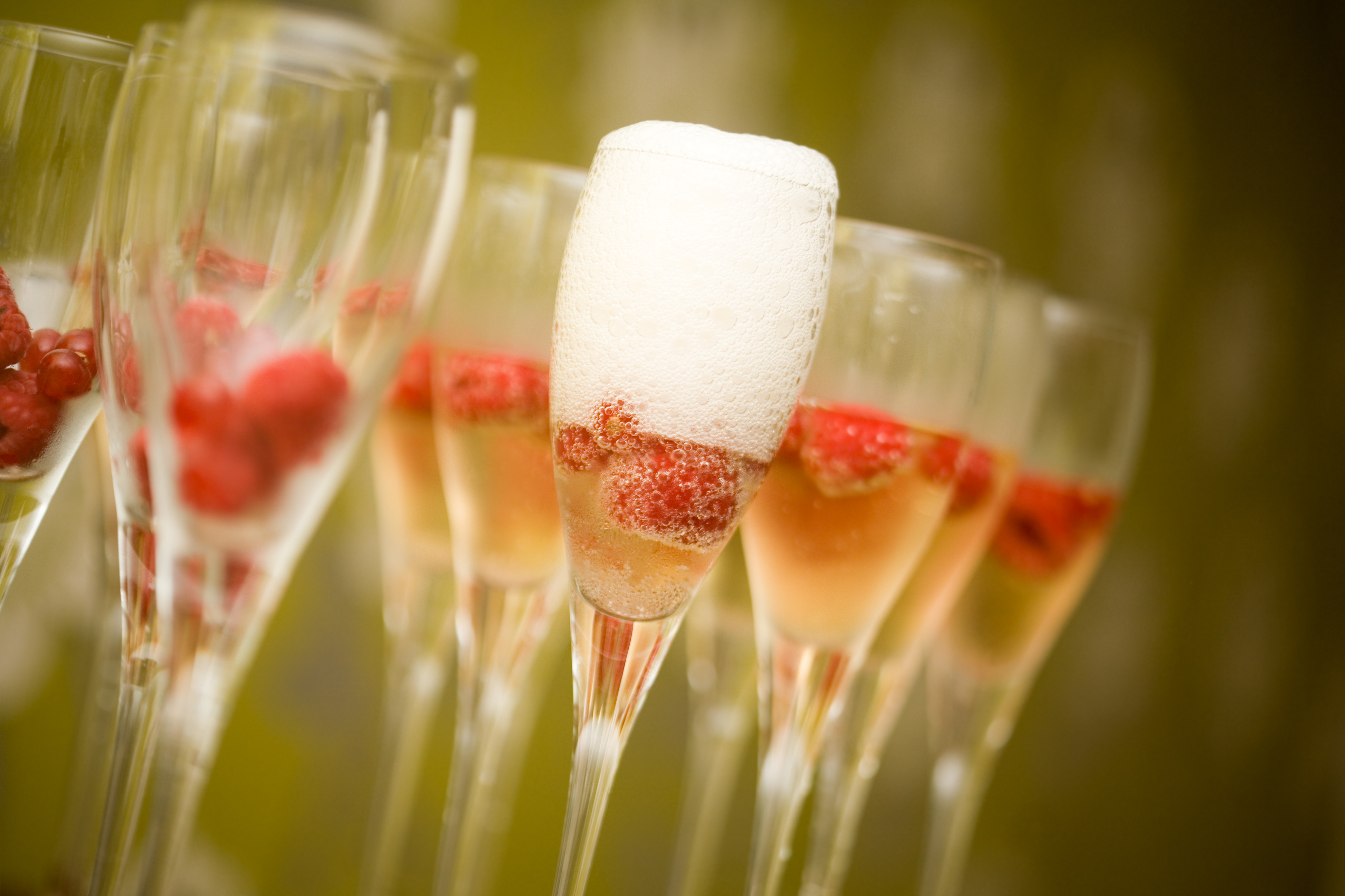 Des cocktails à base de bulles pour un Noël qui a de la classe