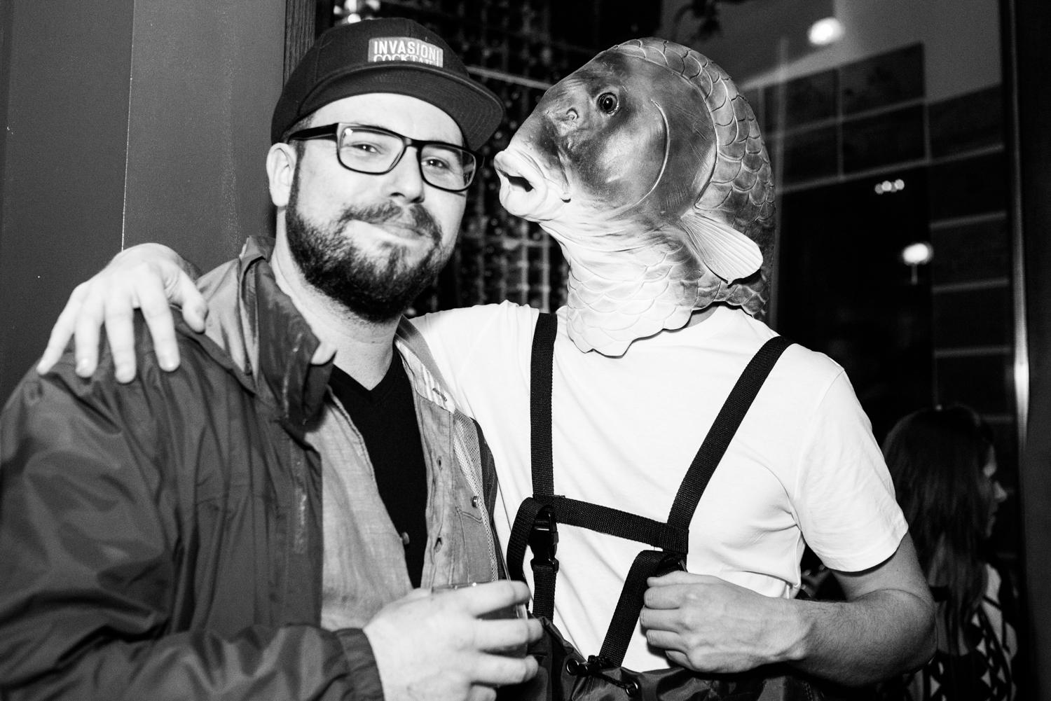 Genre de weird soirée pour les invités du Hendrick&rsquo;s Gin à l&rsquo;Auberge Saint-Gabriel