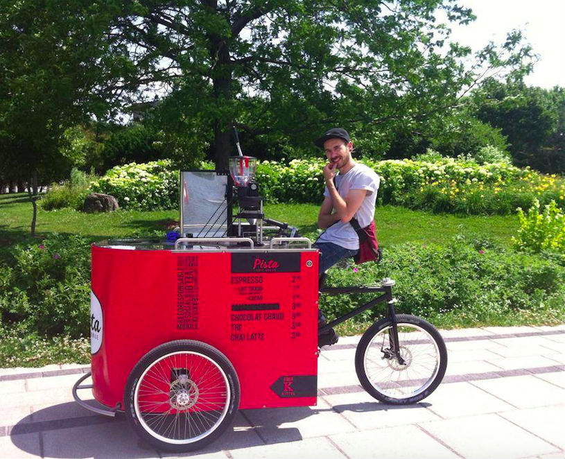 Après les food trucks, les food bikes apparaissent dans les rues de Montréal