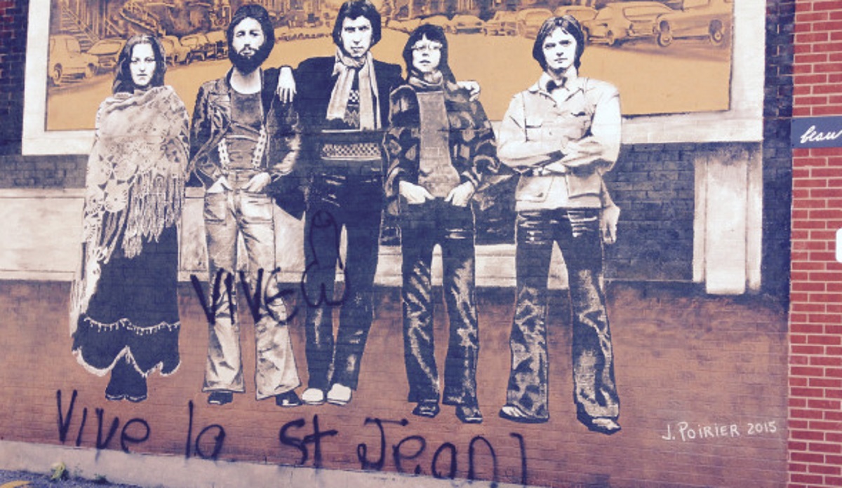 Vandalisme sur la nouvelle murale de Beau Dommage: l’ironie à son comble un jour de Saint-Jean