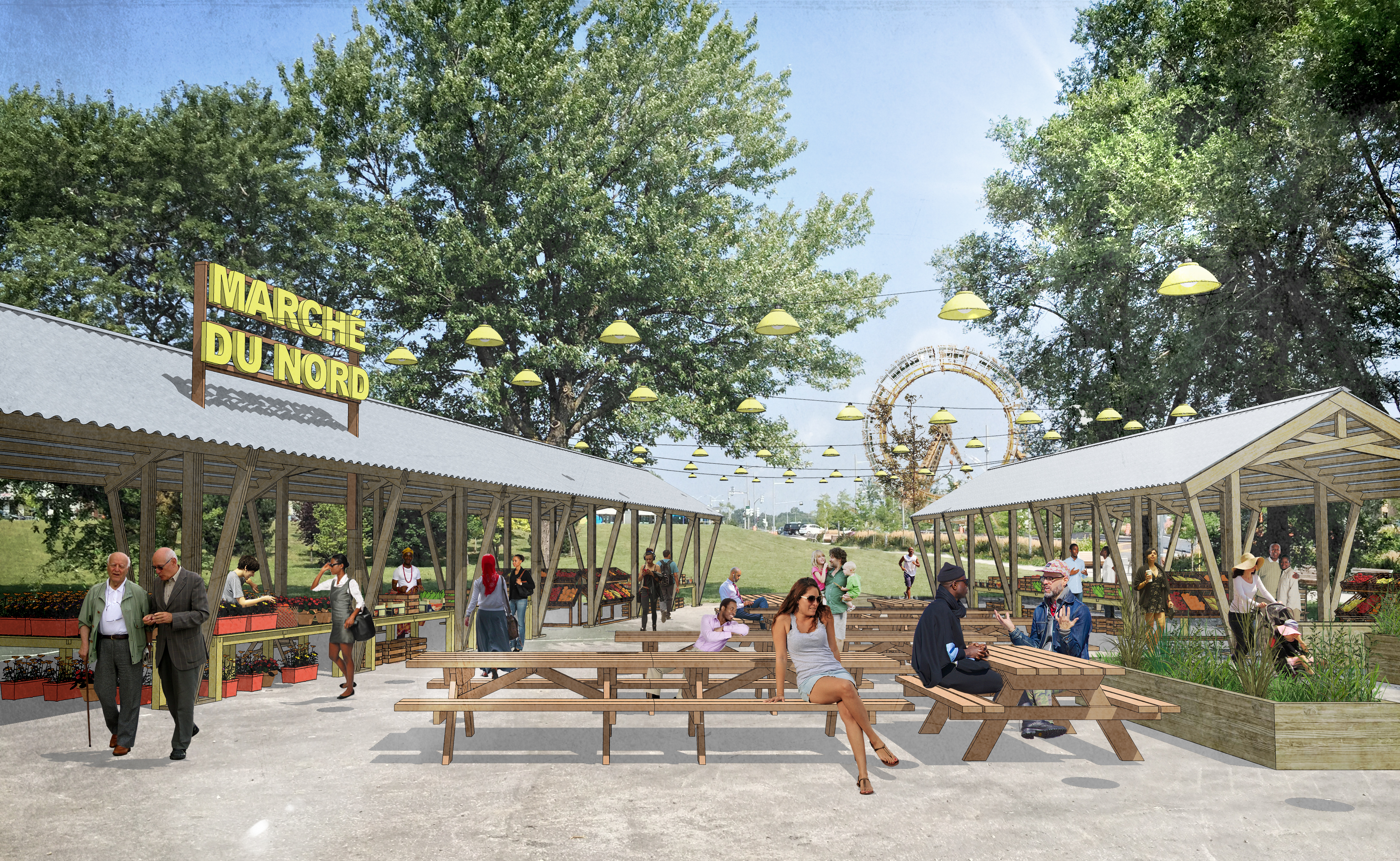 ​Un marché public dans le nord de Montréal dès la mi-septembre