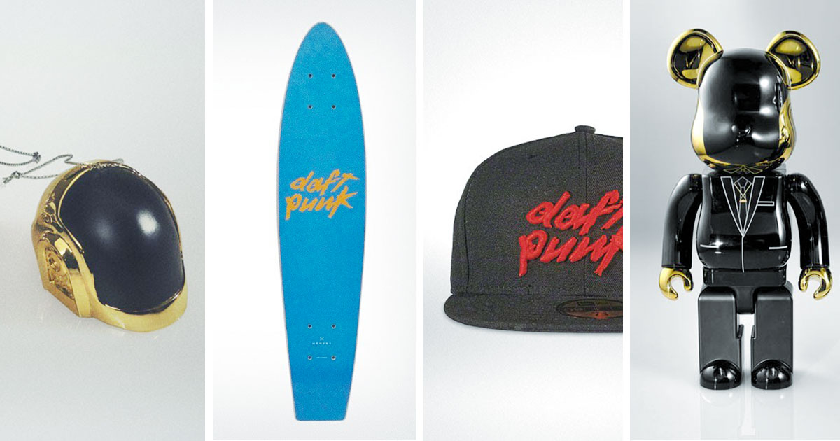On craque pour la nouvelle merch de Daft Punk