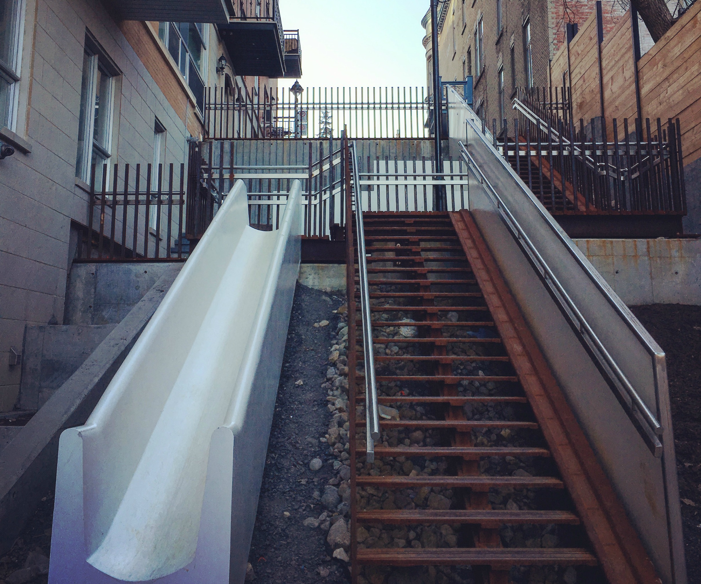 Une nouvelle glissade en ville dans l&#039;arrondissement Ville-Marie