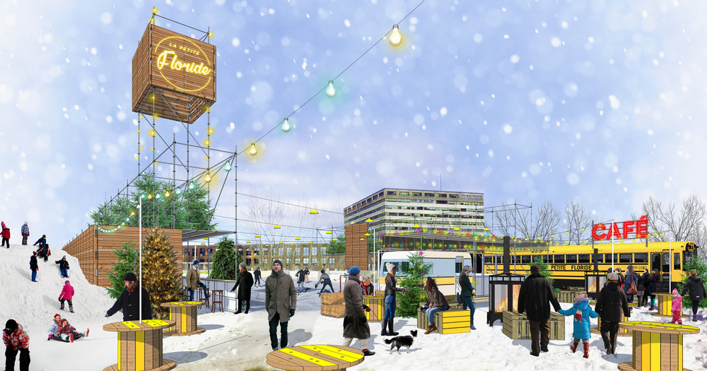 Le Mile-End aura un village hivernal trop parfait dès le mois prochain!