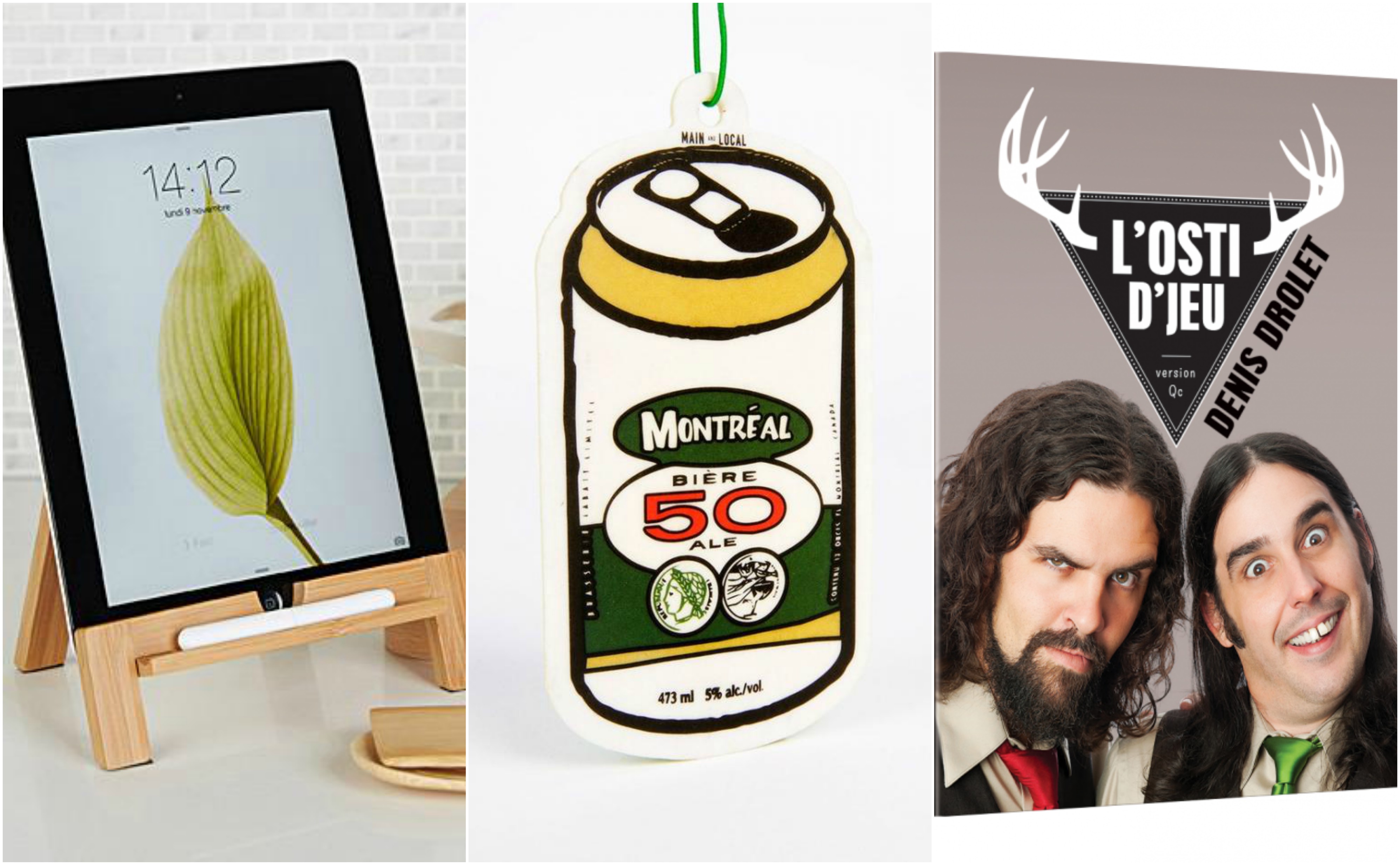 TOP idées cadeaux en bas de 15$