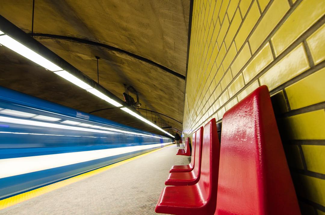 Le service est interrompu sur la moitié de la ligne verte