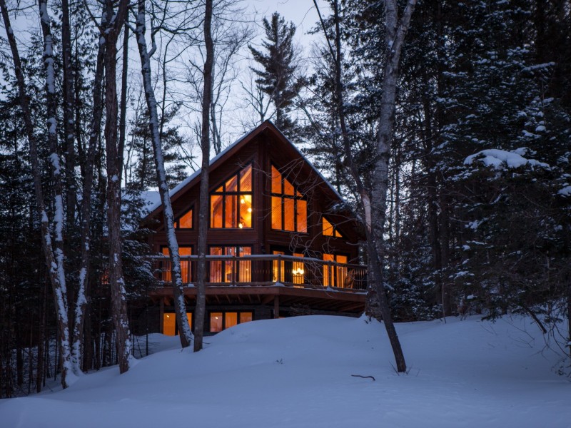 TOP chalets à louer pour le temps des Fêtes avec ta gang