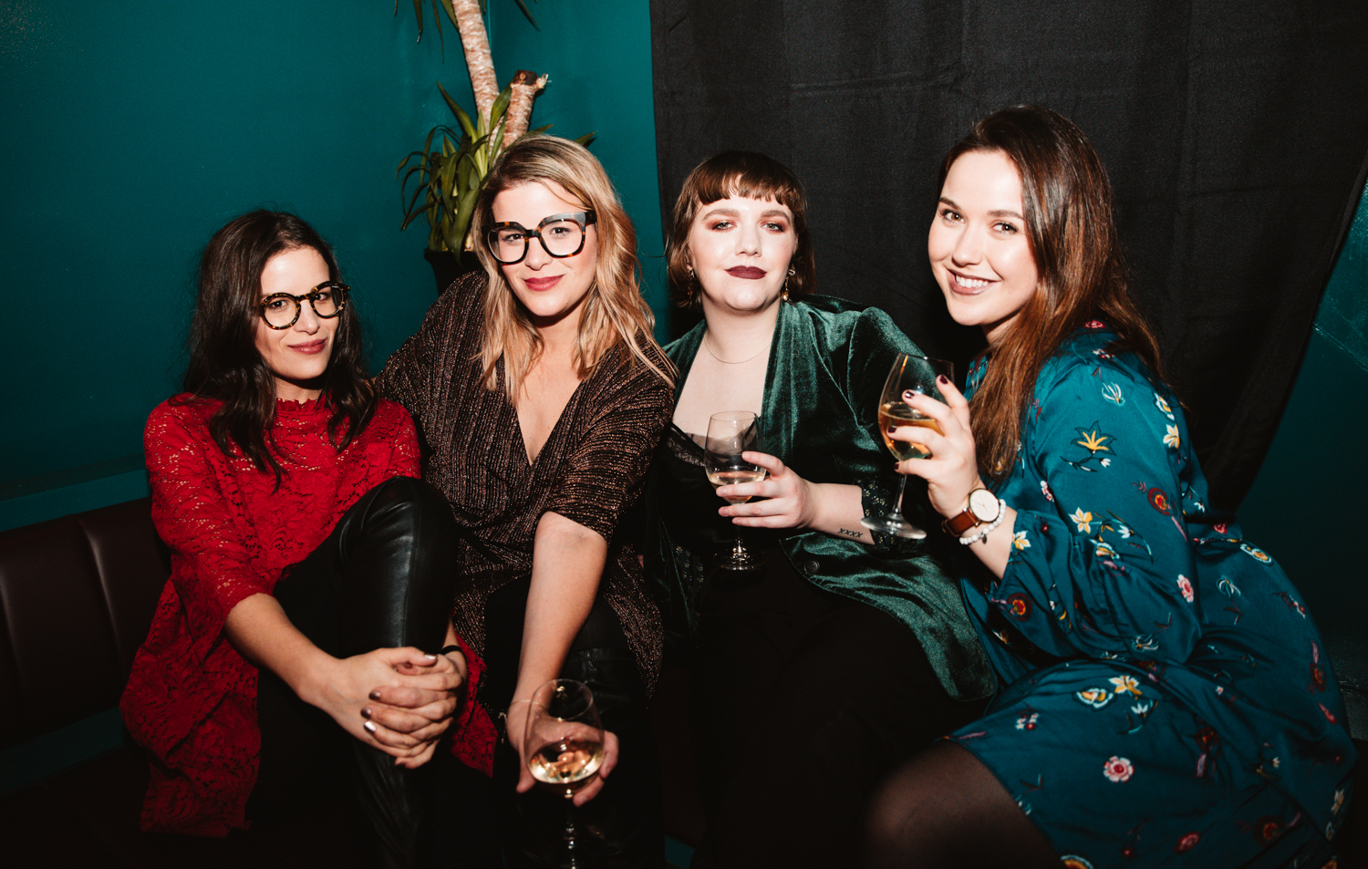 Party de Noël bien pétillant pour OBOX au magnifique bar à vins Magdalena (PHOTOS)