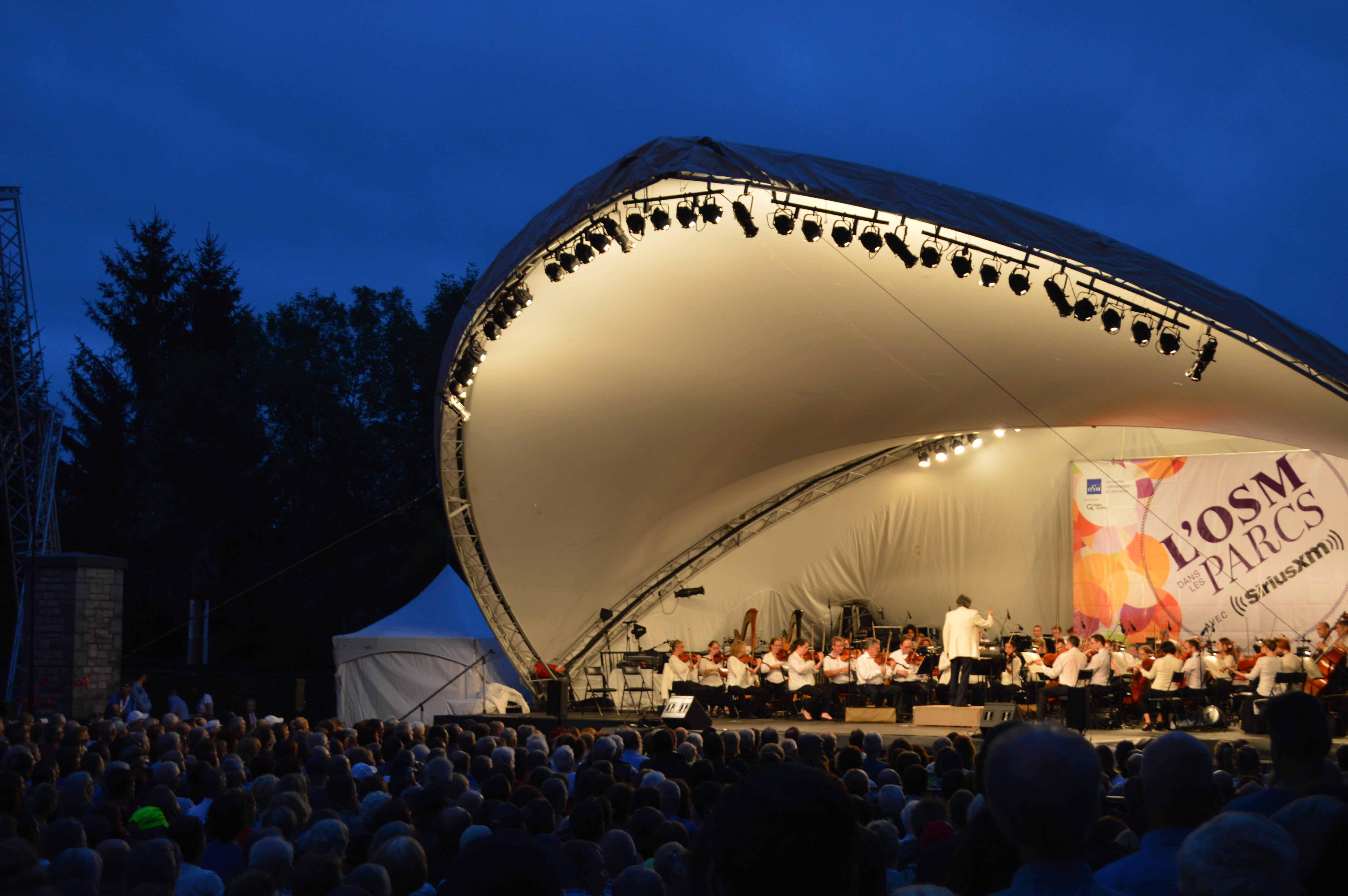 Tremblant célèbre 20 ans de Musique avec l'OSM, Angèle Dubeau et Robert Charlebois