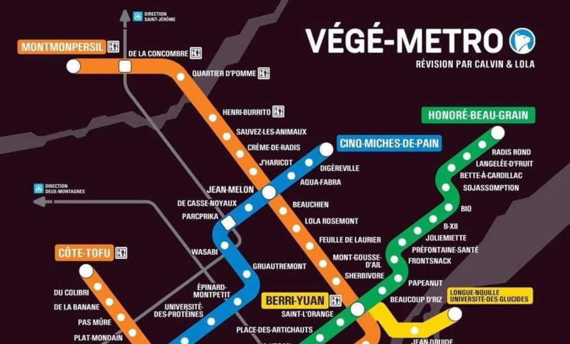 Et si les stations de métro étaient végé?