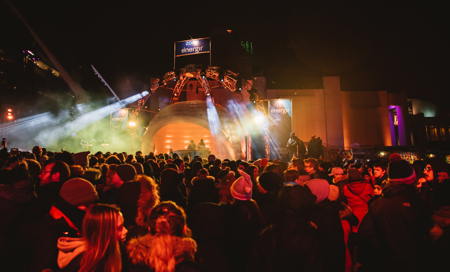 La Nuit Blanche 2019: une foule monstre au Quartier des spectacles! (PHOTOS)