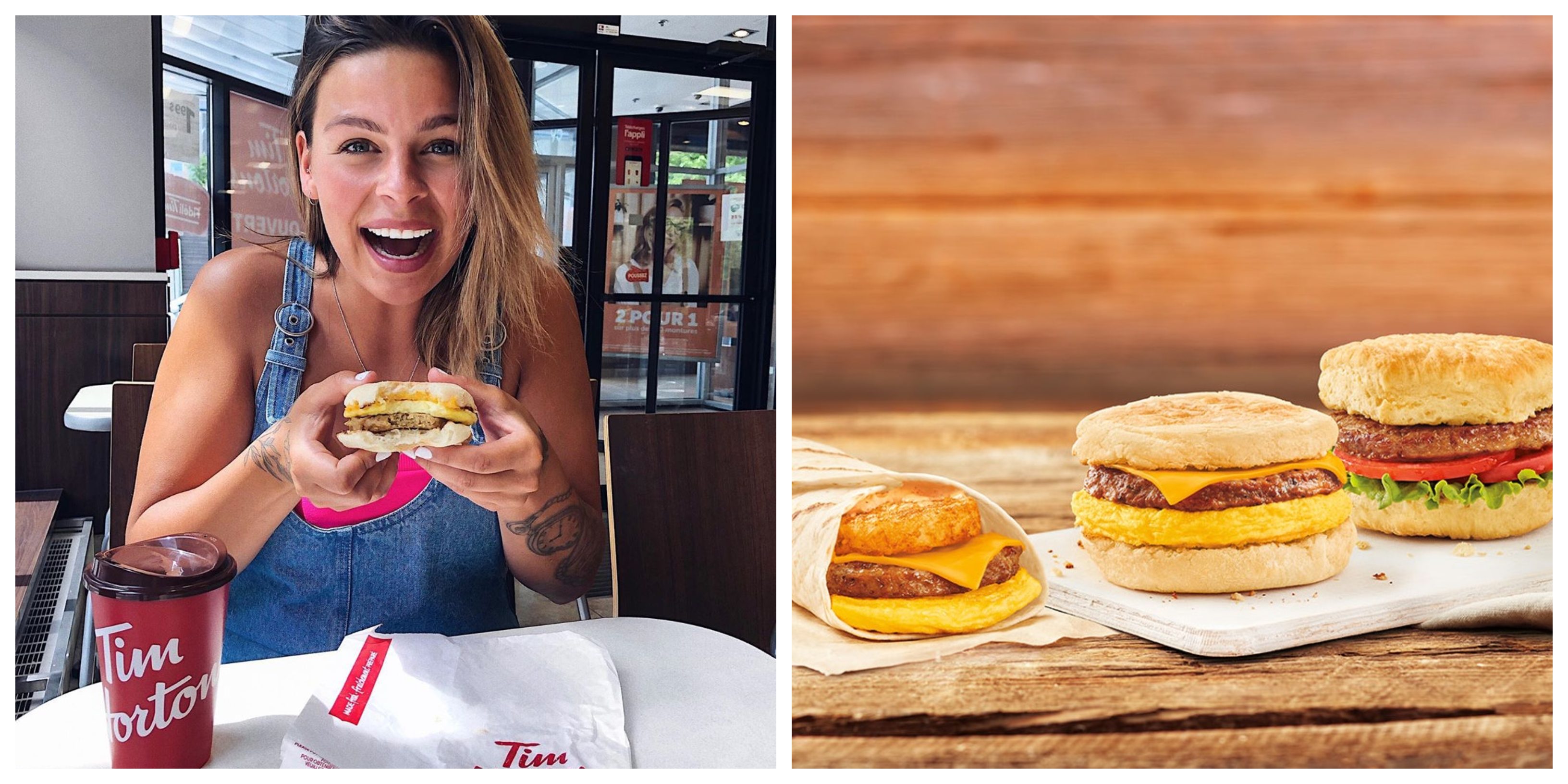 Beyond Meat disponible dès MAINTENANT dans les Tim Horton's du Canada!