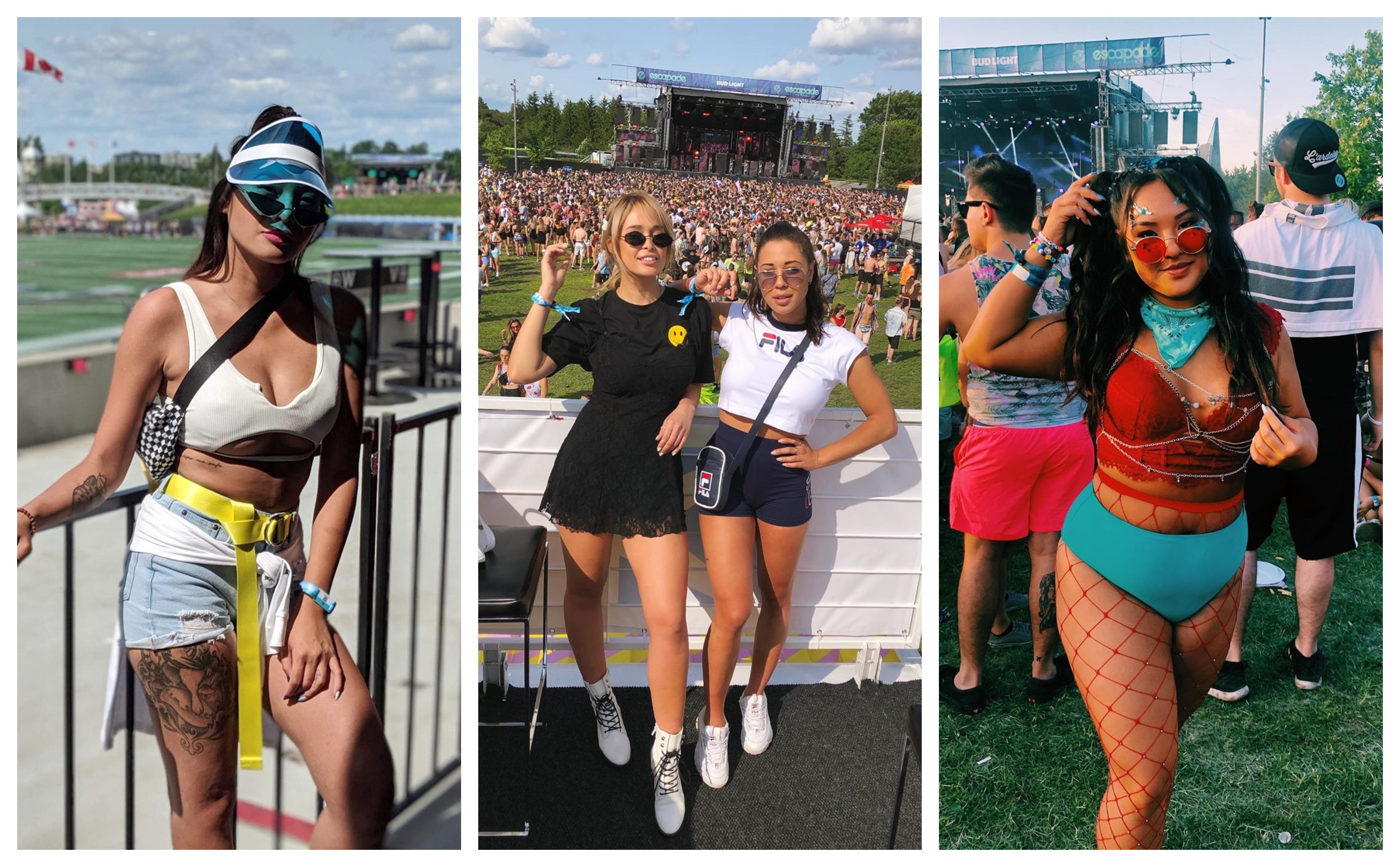 Escapade Music Festival: les plus beaux looks Street Style du festival EDM (PHOTOS)
