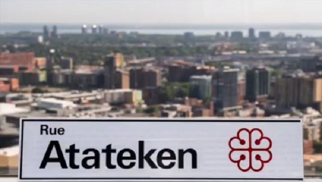 Et le nouveau nom de la rue Amherst est... Atateken!