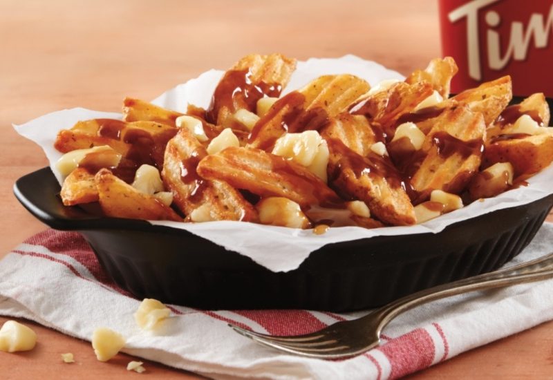 La poutine Tim Hortons est de retour pour un temps limité