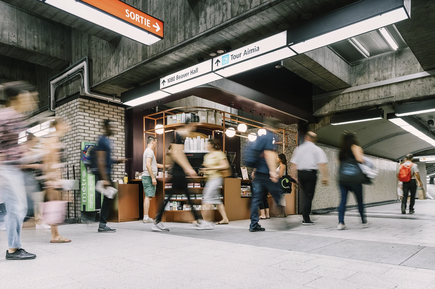 Un micro-café trop cute ouvre ses portes au métro Square-Victoria