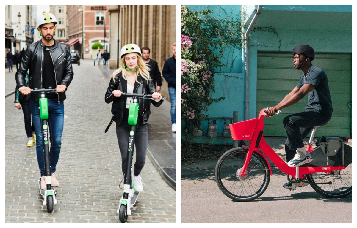 Des amendes de 100$ pour les trottinettes Lime et les vélos Jump mal garés