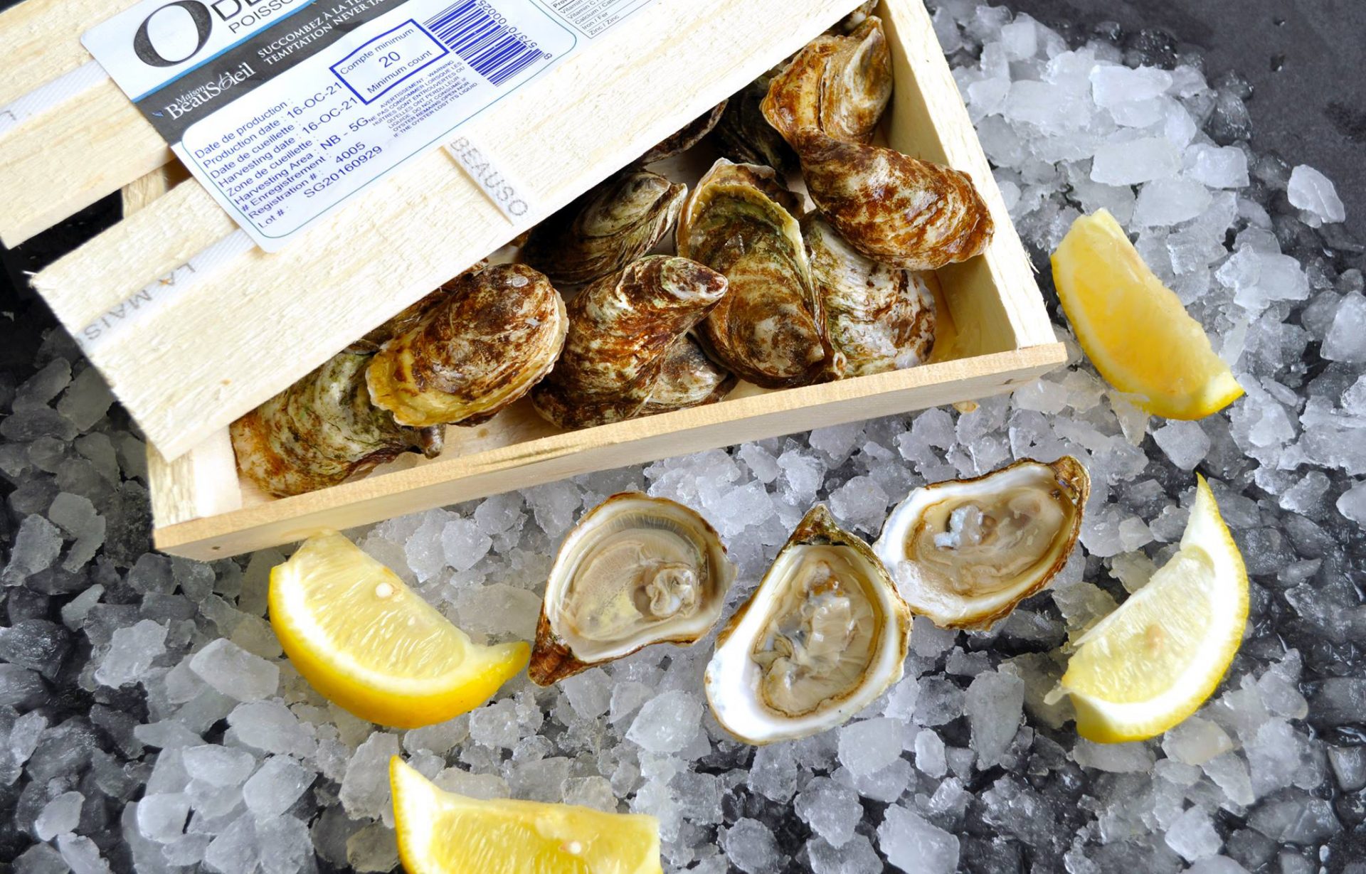 12 huîtres pour 10$? ON DIT OUI!