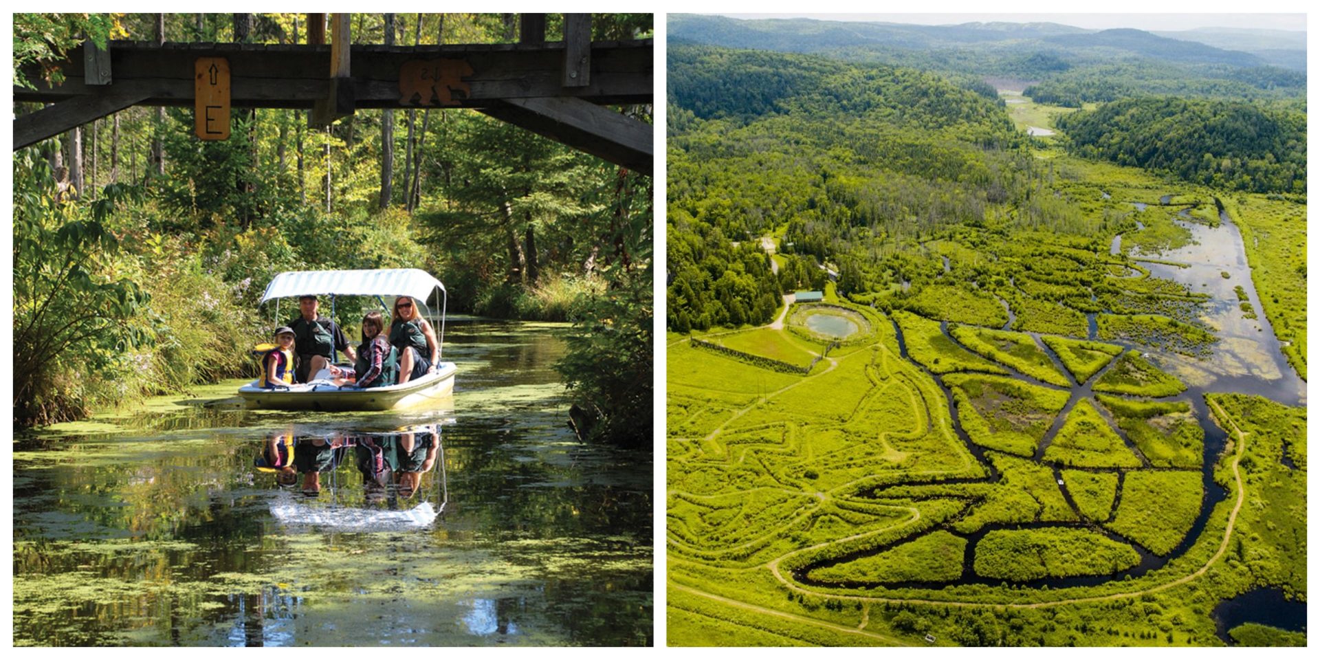 Ce labyrinthe aquatique se trouve à 2 heures de Montréal!