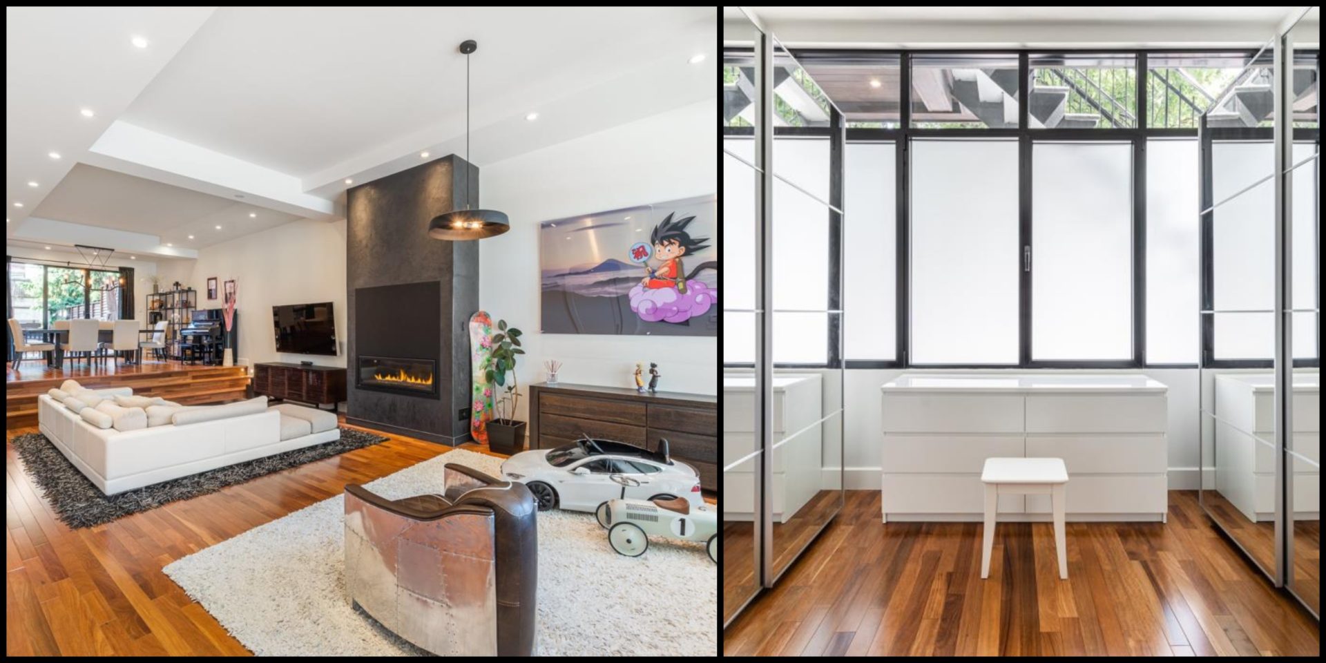 Ce prestigieux condo avec son foyer artisanal italien est à vendre dans Villeray