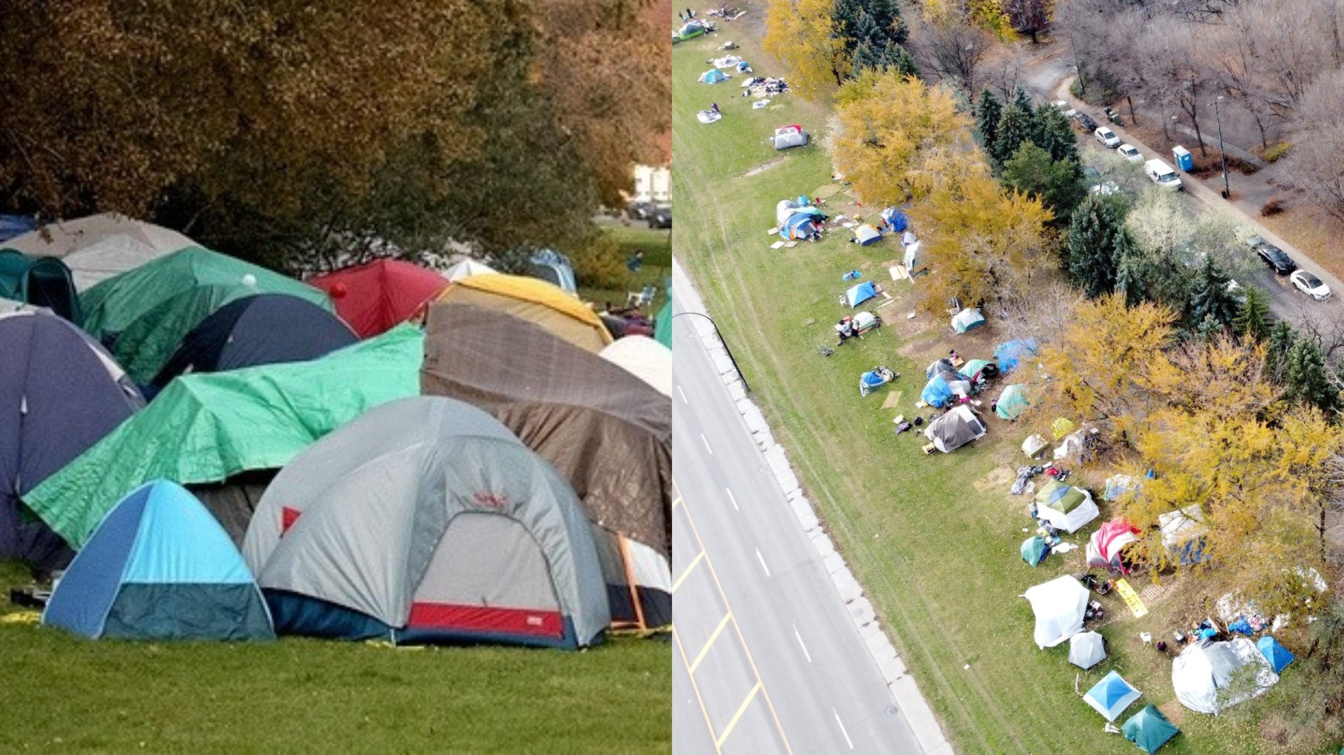 Campement Notre-Dame: les personnes évincées aujourd’hui de leurs abris de fortune à Hochelaga