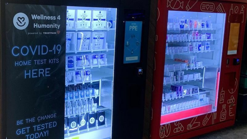 COVID-19: Des distributrices à tests arrivent dans les villes américaines