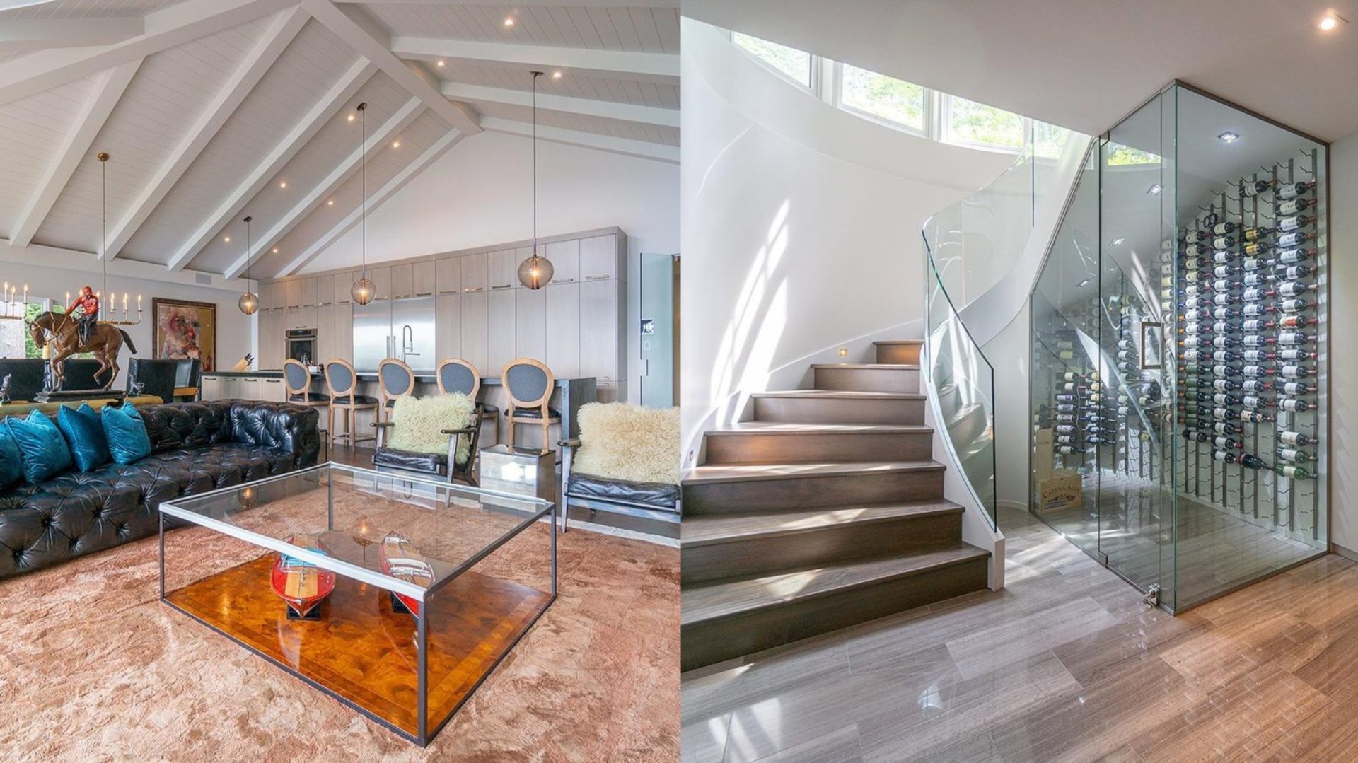 Cette magnifique maison de Magog est en vente à 3.2M$ et possède un cellier et un cinéma maison! [PHOTOS]