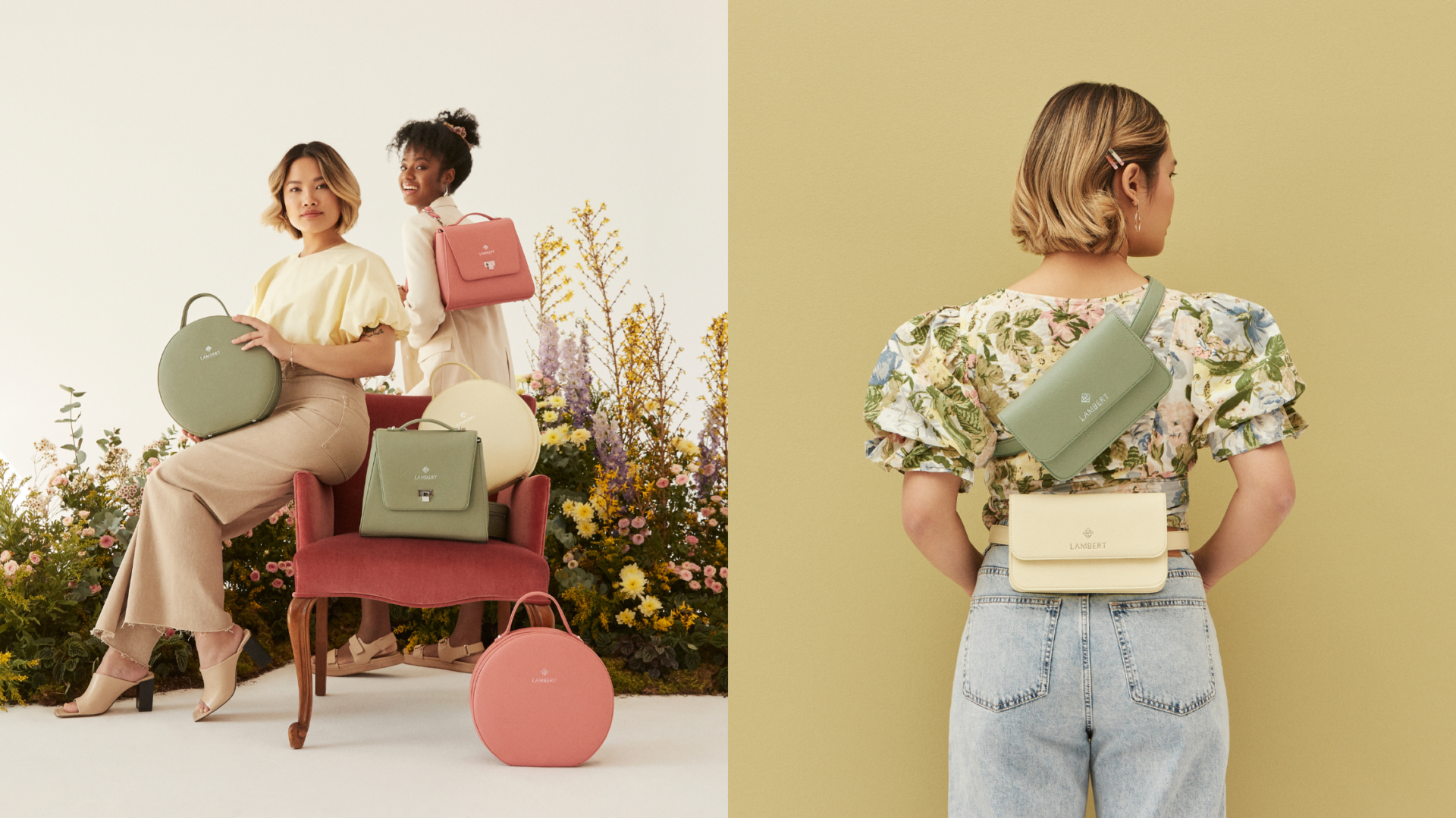 Fête des Mères: Le printemps s&rsquo;invite chez Lambert, marque de sacs en cuir végane, et tout est ravissant! [PHOTOS]