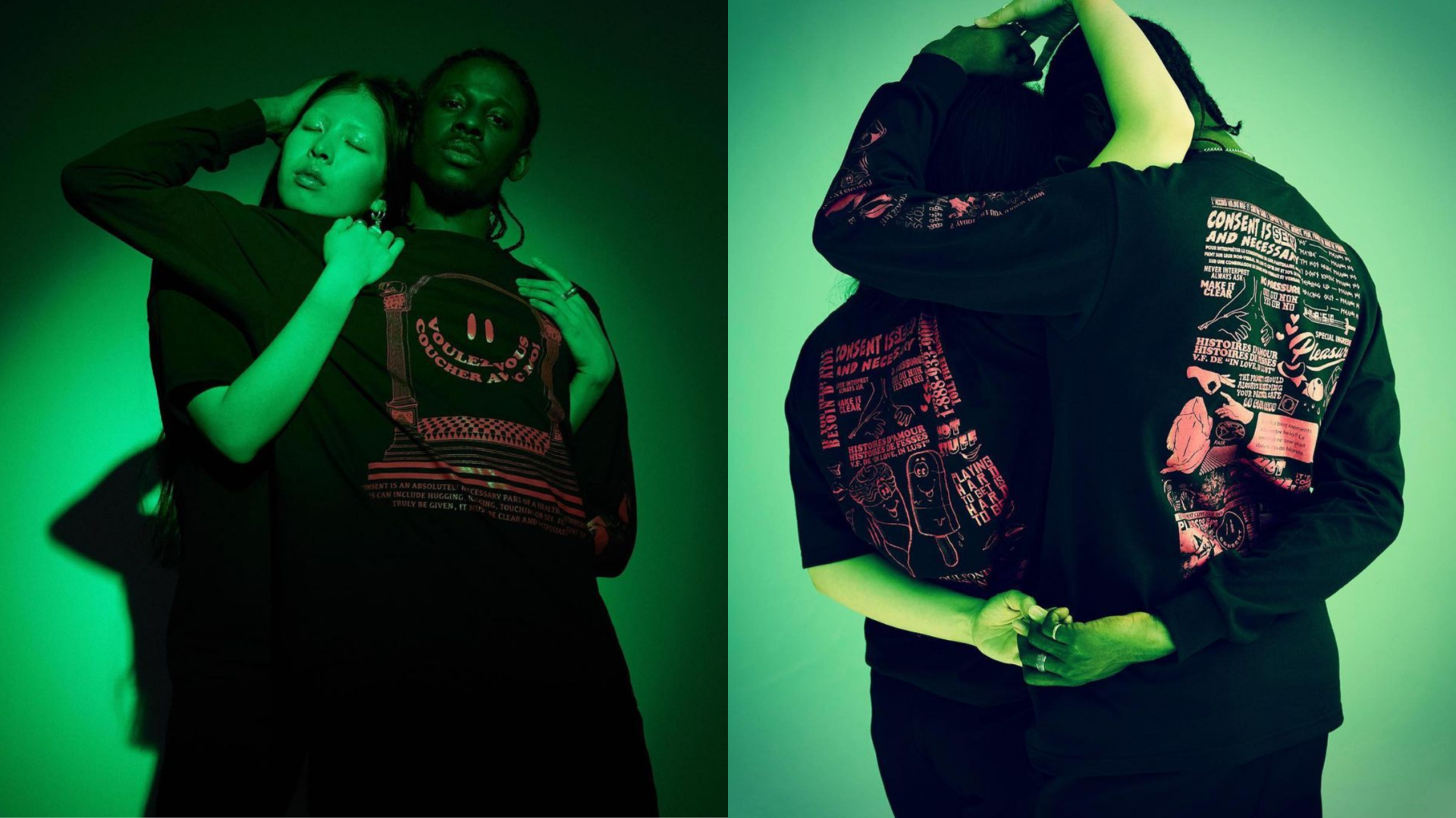 Le Club Sexu propose des vêtements en collaboration avec le punkzine 1106! [PHOTOS]