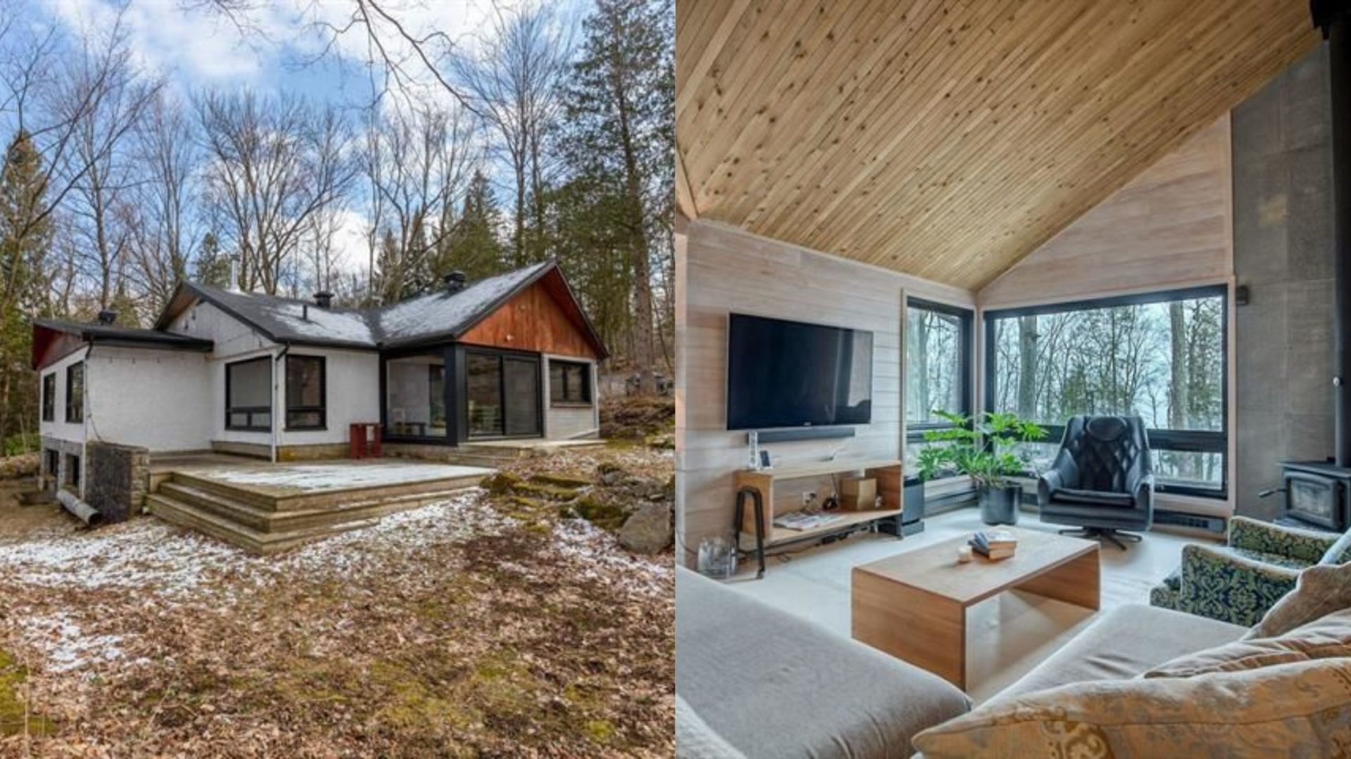 Coup de coeur pour le design moderne de cette superbe maison de Brome-Missisquoi! [PHOTOS]