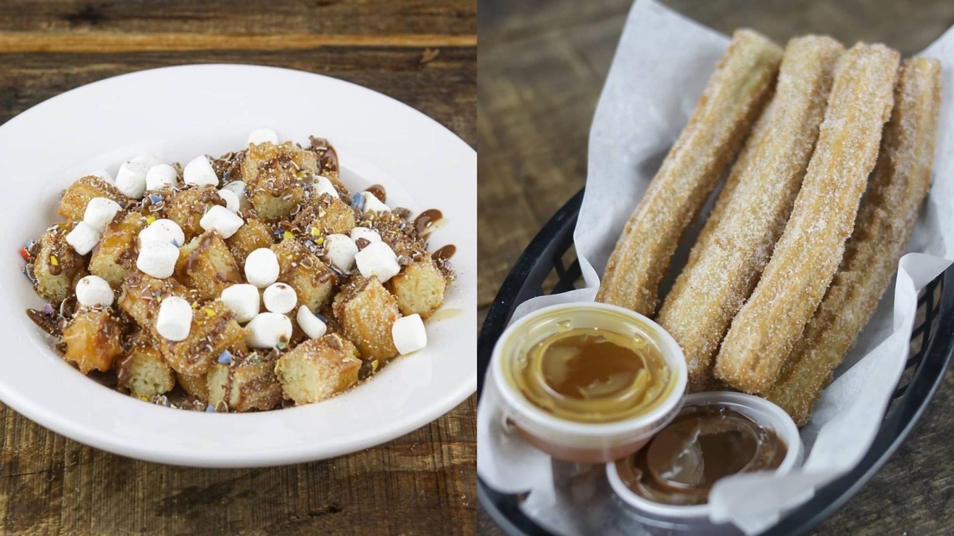 Ce restaurant de Laval propose une foule de sortes de churros ultras cochons!